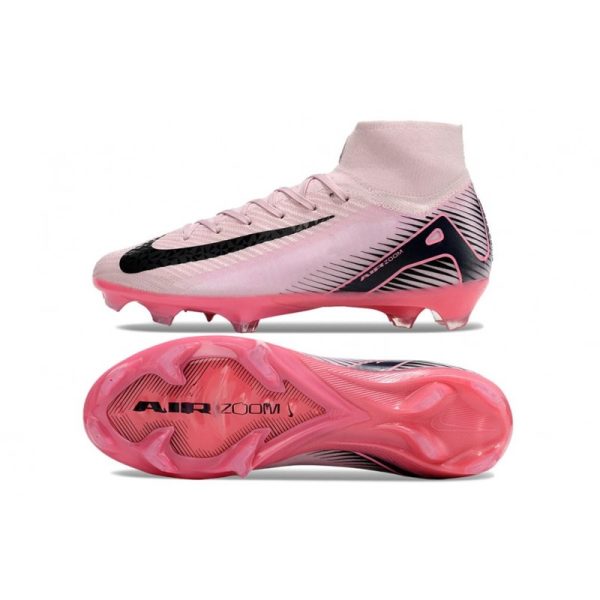Nike Air Zoom Mercurial Superfly 10 Elite FG Rose Noir