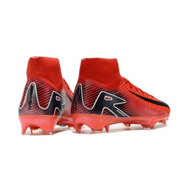 Nike Air Zoom Mercurial Superfly 10 Elite FG Rouge Noir