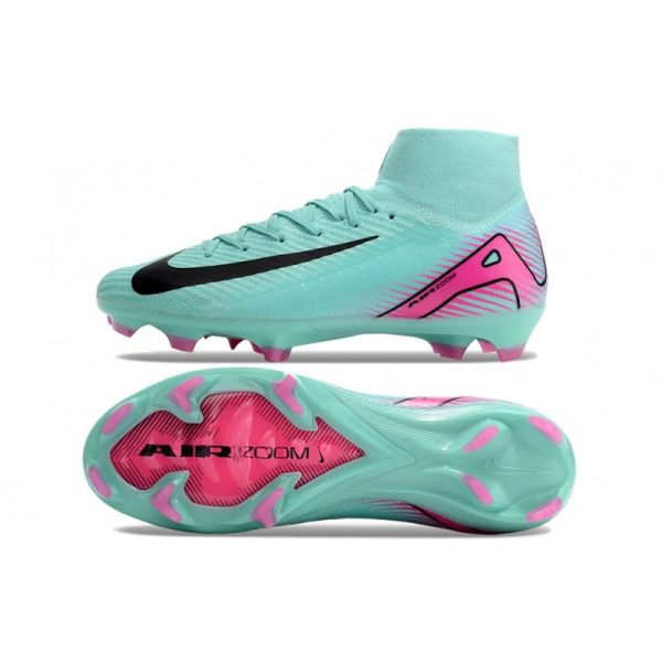 Nike Air Zoom Mercurial Superfly 10 Elite FG Vert Noir Rose