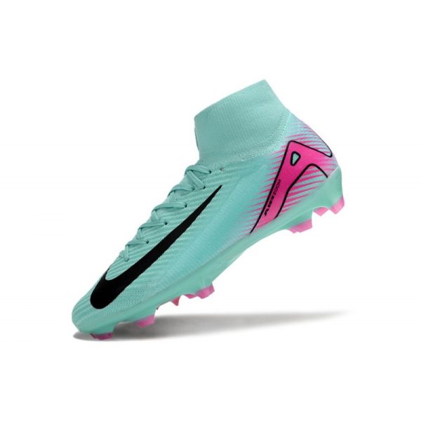 Nike Air Zoom Mercurial Superfly 10 Elite FG Vert Noir Rose