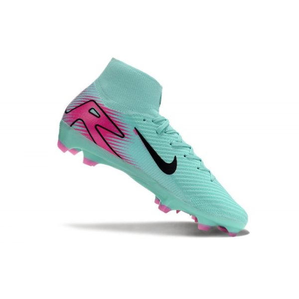 Nike Air Zoom Mercurial Superfly 10 Elite FG Vert Noir Rose