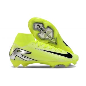 Nike Air Zoom Mercurial Superfly 10 Elite FG Volt Argent Noir