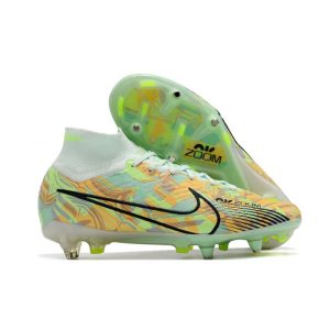 Nike Air Zoom Mercurial Superfly 9 Elite SG-Pro Bonded - Vert Bleu Orange