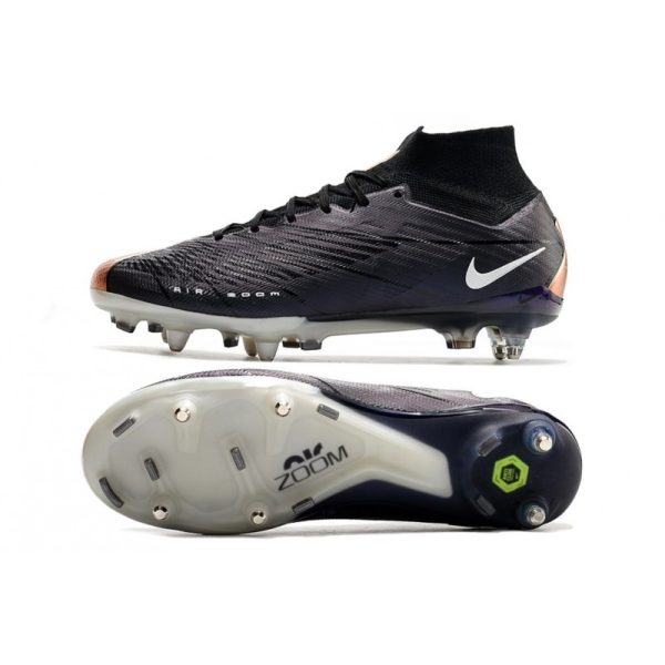 Nike Air Zoom Mercurial Superfly 9 Elite SG-Pro Cuivre Métallique Noir