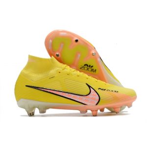 Nike Air Zoom Mercurial Superfly 9 Elite SG-Pro  Lucent - Jaune Crépuscule Barely Grape