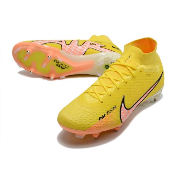 Nike Air Zoom Mercurial Superfly 9 Elite SG-Pro  Lucent - Jaune Crépuscule Barely Grape