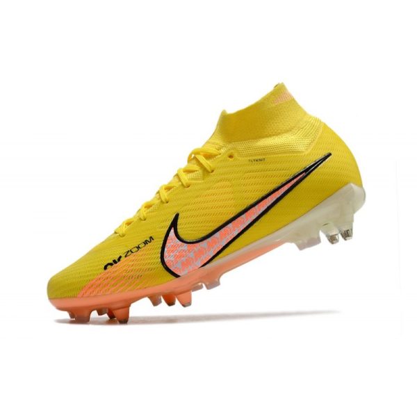 Nike Air Zoom Mercurial Superfly 9 Elite SG-Pro  Lucent - Jaune Crépuscule Barely Grape