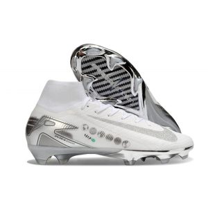 Nike Air Zoom Mercurial Superfly X Elite FG Blanc Argent