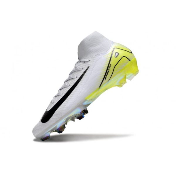 Nike Air Zoom Mercurial Superfly X Elite FG Blanc Noir Jaune