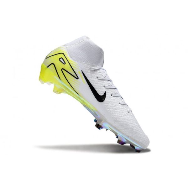Nike Air Zoom Mercurial Superfly X Elite FG Blanc Noir Jaune