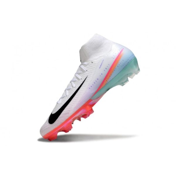 Nike Air Zoom Mercurial Superfly X Elite FG Blanc Noir Orange