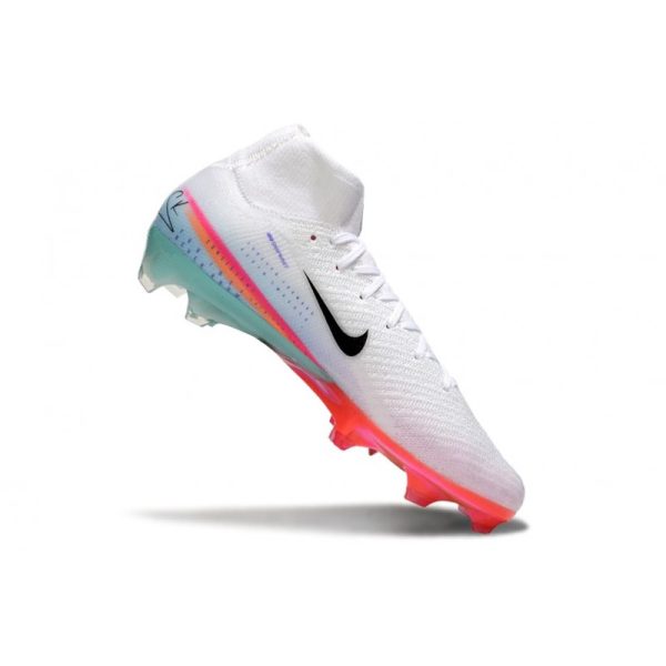 Nike Air Zoom Mercurial Superfly X Elite FG Blanc Noir Orange