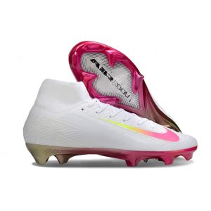 Nike Air Zoom Mercurial Superfly X Elite FG Blanc Rose