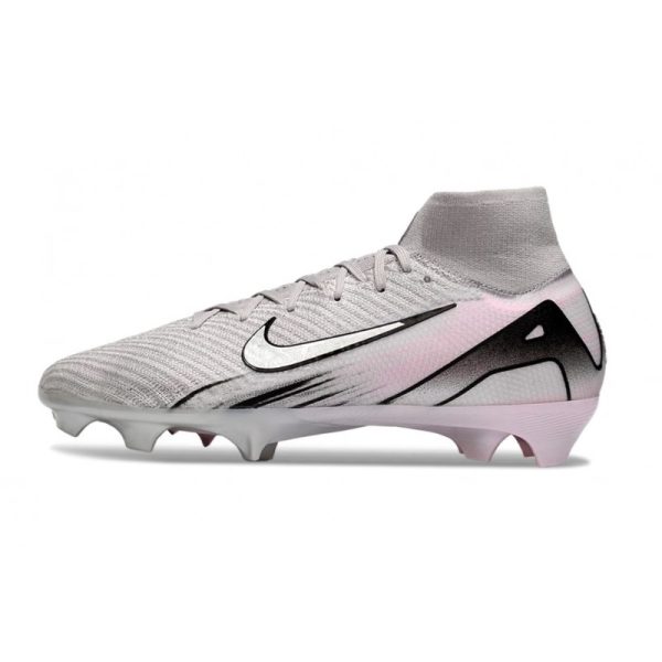 Nike Air Zoom Mercurial Superfly X Elite FG Gris Blanc
