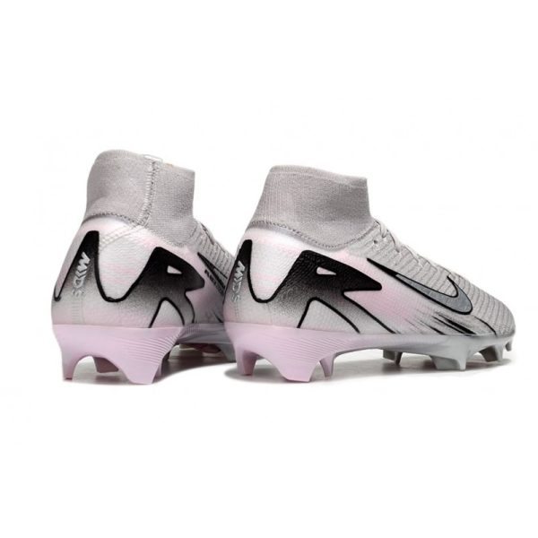 Nike Air Zoom Mercurial Superfly X Elite FG Gris Blanc