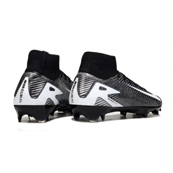 Nike Air Zoom Mercurial Superfly X Elite FG Noir Blanc