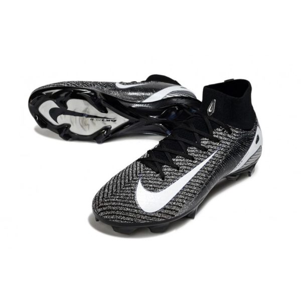 Nike Air Zoom Mercurial Superfly X Elite FG Noir Blanc