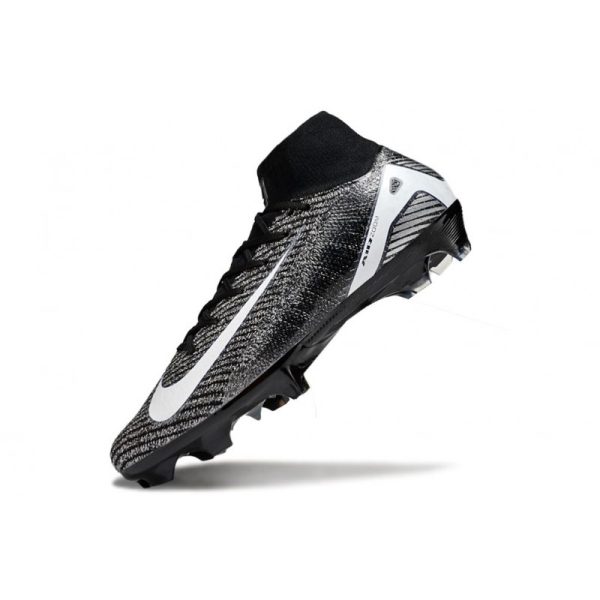 Nike Air Zoom Mercurial Superfly X Elite FG Noir Blanc