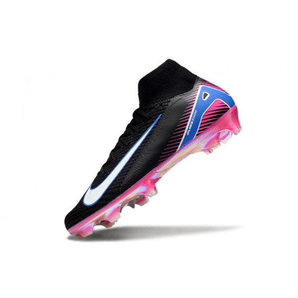 Nike Air Zoom Mercurial Superfly X Elite FG Noir Blanc Bleu