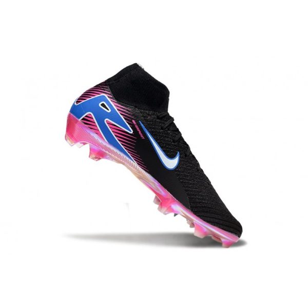 Nike Air Zoom Mercurial Superfly X Elite FG Noir Blanc Bleu