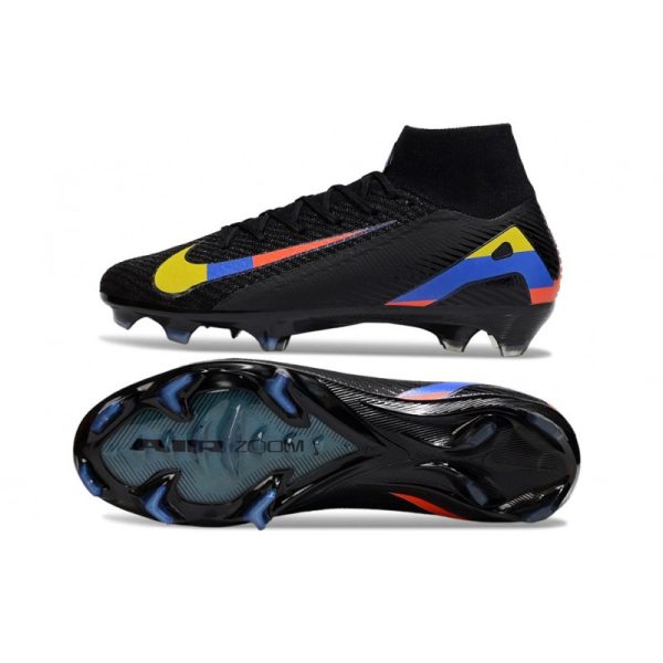 Nike Air Zoom Mercurial Superfly X Elite FG Noir Multicolore
