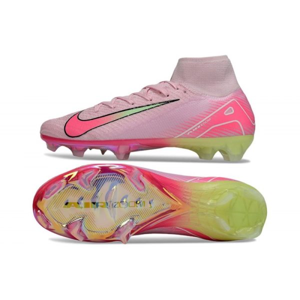 Nike Air Zoom Mercurial Superfly X Elite FG Rose Jaune