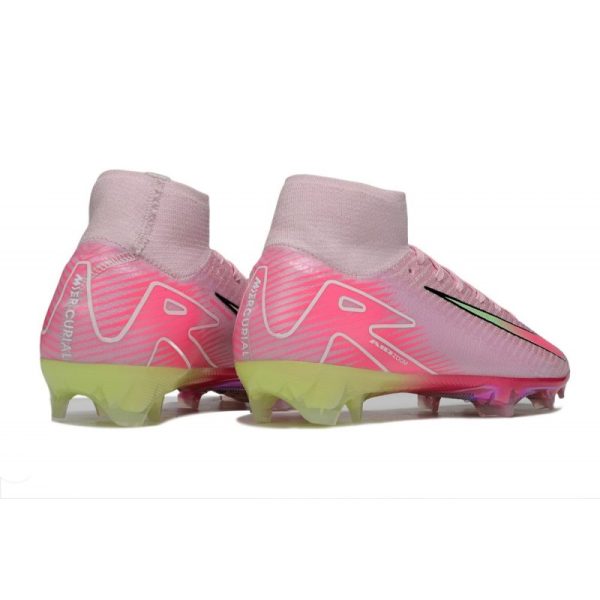 Nike Air Zoom Mercurial Superfly X Elite FG Rose Jaune