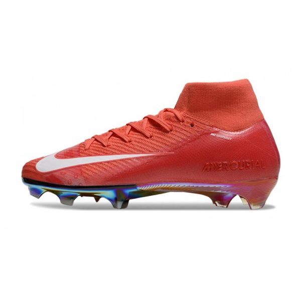 Nike Air Zoom Mercurial Superfly X Elite FG Rouge Blanc