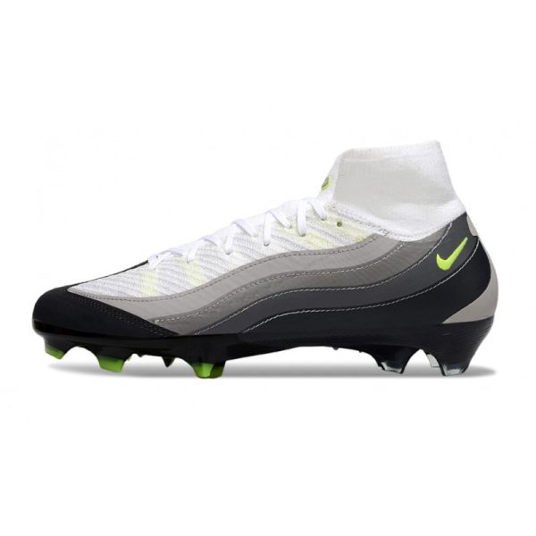 Nike Air Zoom Mercurial Superfly X Elite FG X AM95 SE Noir Jaune Néon Anthracite Graphite Cl
