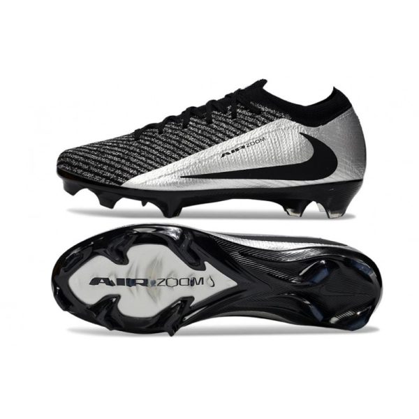 Nike Air Zoom Mercurial Vapor 16 Elite FG Noir Argent