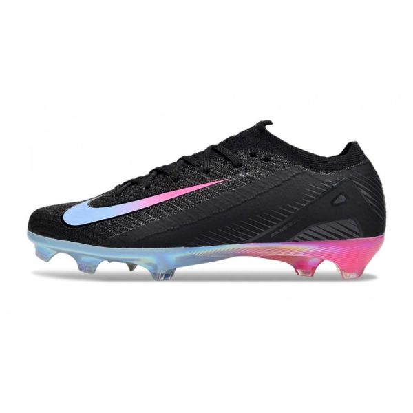 Nike Air Zoom Mercurial Vapor 16 Elite FG Noir Bleu Rose