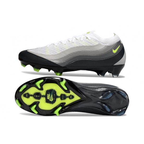 Nike Air Zoom Mercurial Vapor 16 Elite FG X AM95 SE Noir Jaune Néon Anthracite Graphite Cl