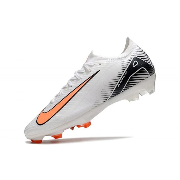 Nike Air Zoom Mercurial Vapor XVI Elite FG Blanc Orange Noir