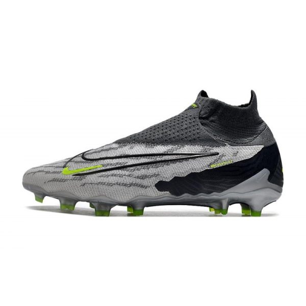 Nike Chaussure Phantom GX Elite DF FG Gris Noir