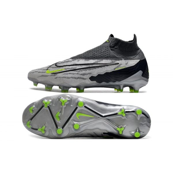 Nike Chaussure Phantom GX Elite DF FG Gris Noir