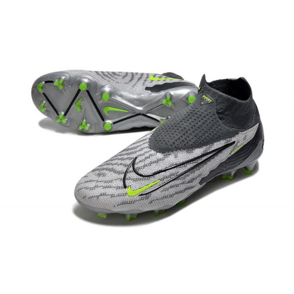 Nike Chaussure Phantom GX Elite DF FG Gris Noir