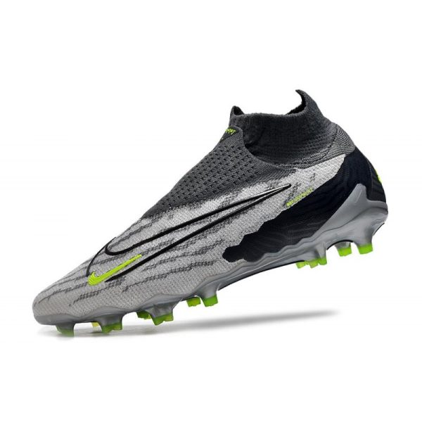 Nike Chaussure Phantom GX Elite DF FG Gris Noir