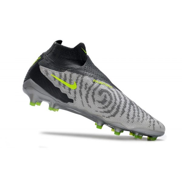 Nike Chaussure Phantom GX Elite DF FG Gris Noir