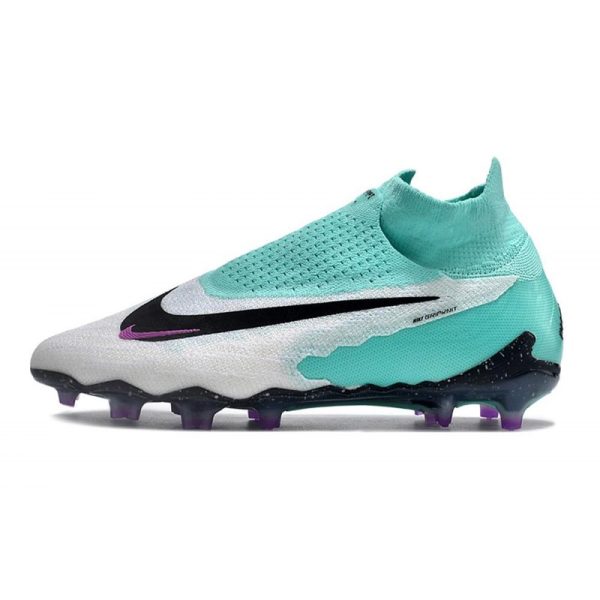 Nike Chaussure Phantom GX Elite DF FG Hyper Turque Noir Fuchsia Rêve Blanc