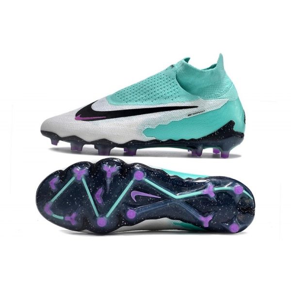Nike Chaussure Phantom GX Elite DF FG Hyper Turque Noir Fuchsia Rêve Blanc