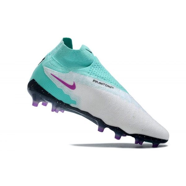 Nike Chaussure Phantom GX Elite DF FG Hyper Turque Noir Fuchsia Rêve Blanc