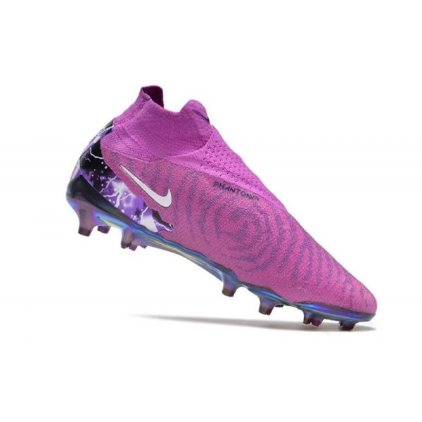 Nike Chaussure Phantom GX Elite DF FG Violet Noir