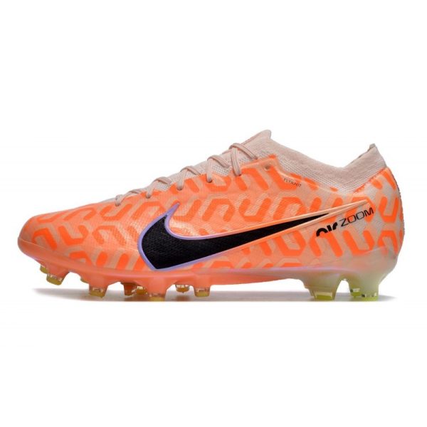 Nike Mercurial Vapor 15 Elite NU AG Givré Noir Orange Total
