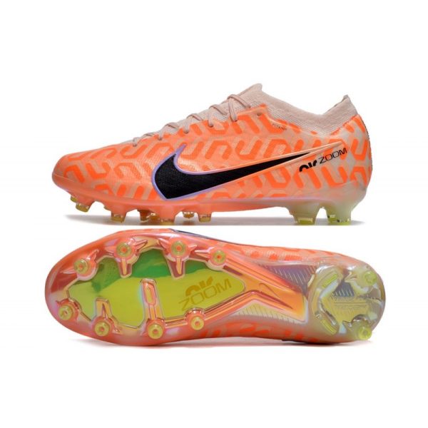 Nike Mercurial Vapor 15 Elite NU AG Givré Noir Orange Total
