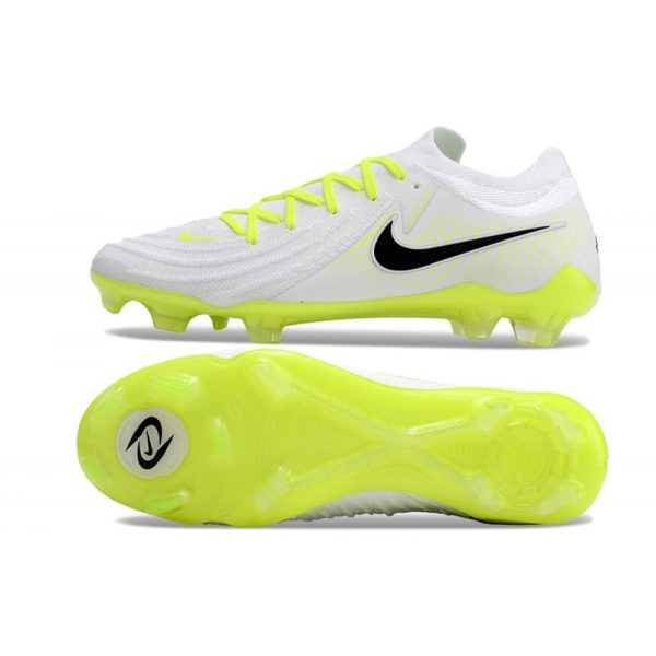 Nike Phantom GX 2 Elite FG Blanc Noir Jaune