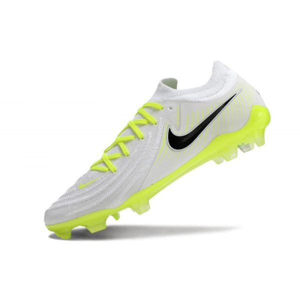 Nike Phantom GX 2 Elite FG Blanc Noir Jaune