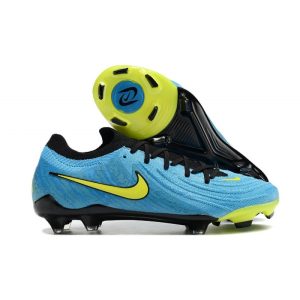 Chaussures de foot Nike Phantom GX 2 Elite FG Bleu Jaune