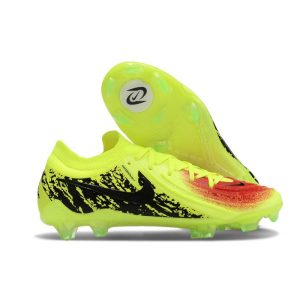 Chaussures de foot Nike Phantom GX 2 Elite FG Jaune Noir Rouge