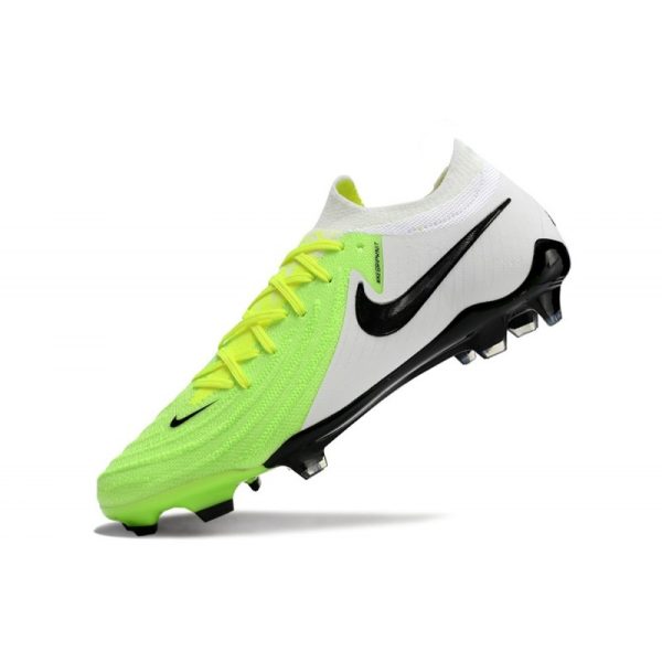 Nike Phantom GX 2 Elite FG Vert Blanc Noir