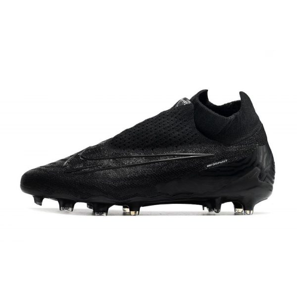 Nike Phantom GX Elite DF FG Crampons Noir